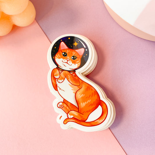 Catstronaut sticker